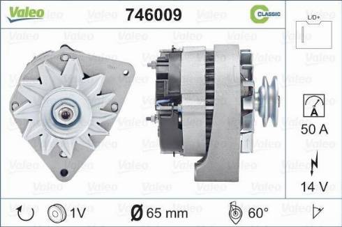 Valeo 746009 - Alternator furqanavto.az