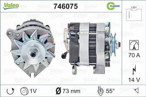 Valeo 746075 - Alternator furqanavto.az