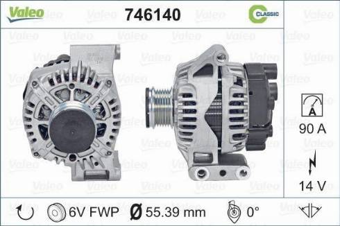 Valeo 746140 - Alternator furqanavto.az