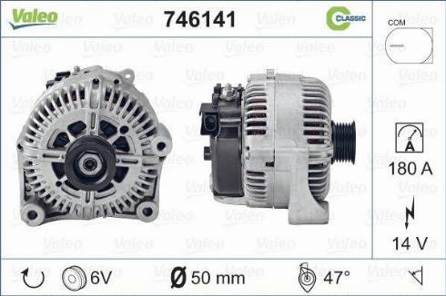 Valeo 746141 - Alternator furqanavto.az