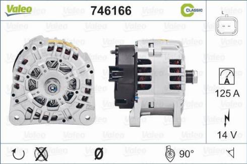 Valeo 746166 - Alternator furqanavto.az