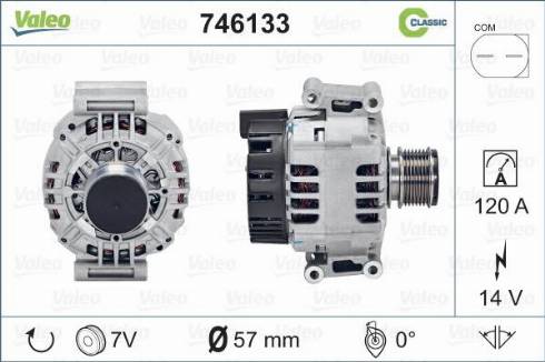 Valeo 746133 - Alternator furqanavto.az