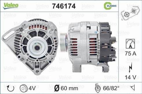 Valeo 746174 - Alternator furqanavto.az