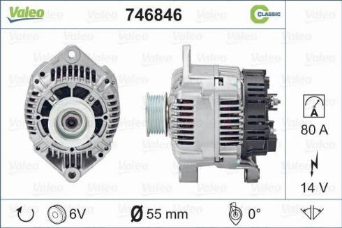 Valeo 746846 - Alternator furqanavto.az