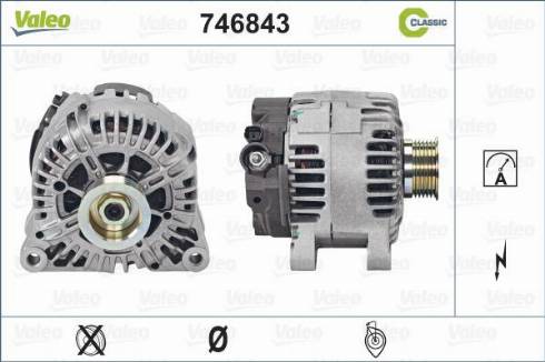 Valeo 746843 - Alternator furqanavto.az