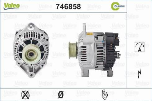 Valeo 746858 - Alternator furqanavto.az