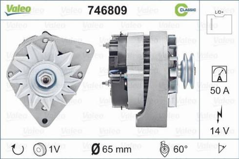 Valeo 746809 - Alternator furqanavto.az