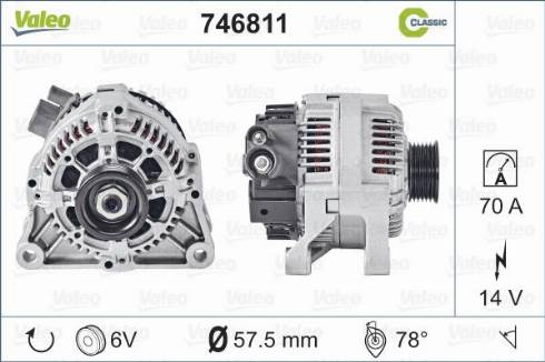 Valeo 746811 - Alternator furqanavto.az