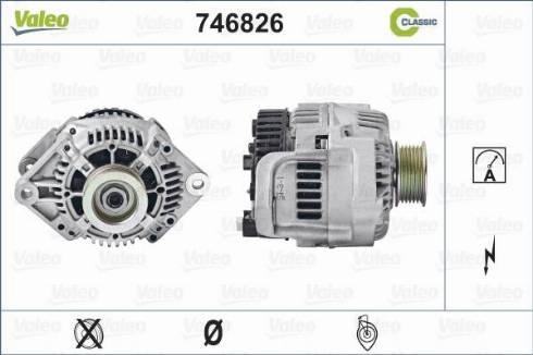 Valeo 746826 - Alternator furqanavto.az