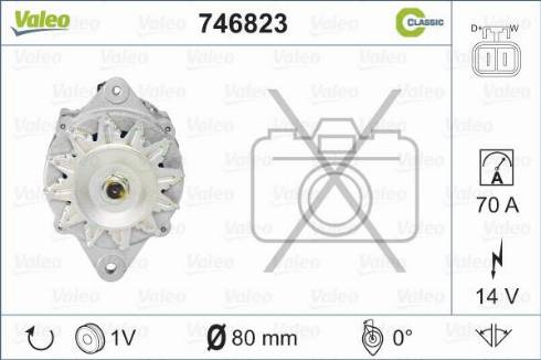 Valeo 746823 - Alternator furqanavto.az