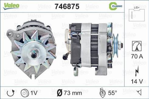 Valeo 746875 - Alternator furqanavto.az