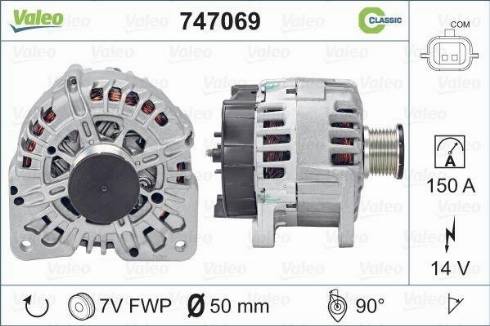 Valeo 747069 - Alternator furqanavto.az