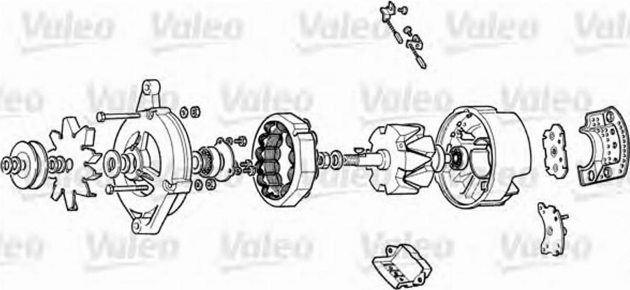 Valeo 7534A - Alternator furqanavto.az