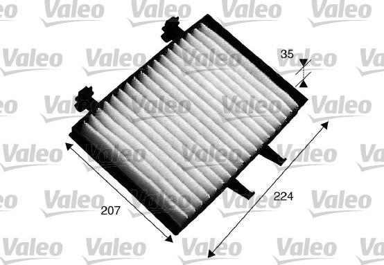 Valeo 715547 - Filtr, daxili hava furqanavto.az