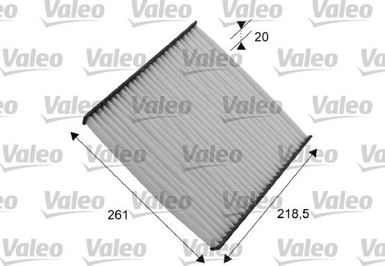 Valeo 715552 - Filtr, daxili hava furqanavto.az