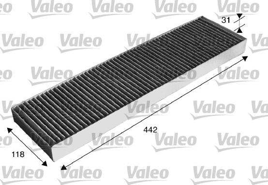 Valeo 715586 - Filtr, daxili hava www.furqanavto.az