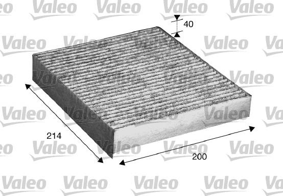 Valeo 715533 - Filtr, daxili hava furqanavto.az