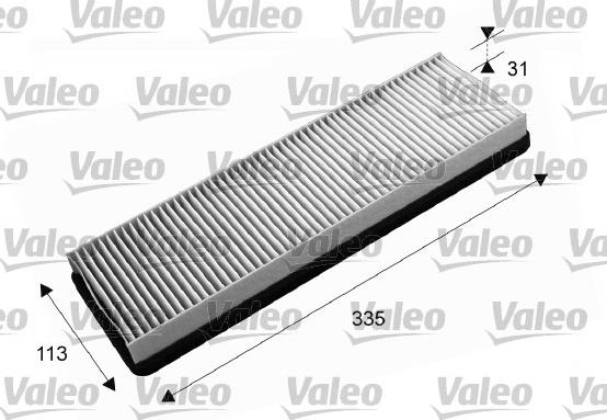 Valeo 715646 - Filtr, daxili hava www.furqanavto.az