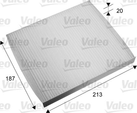 Valeo 715668 - Filtr, daxili hava furqanavto.az