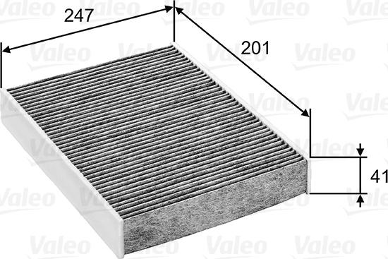 Valeo 715753 - Filtr, daxili hava furqanavto.az