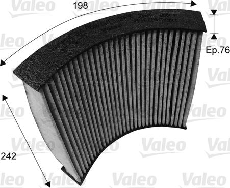 Valeo 715719 - Filtr, daxili hava furqanavto.az