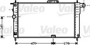 Valeo 734507 - Radiator, mühərrikin soyudulması furqanavto.az