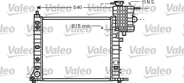Valeo 734668 - Radiator, mühərrikin soyudulması furqanavto.az