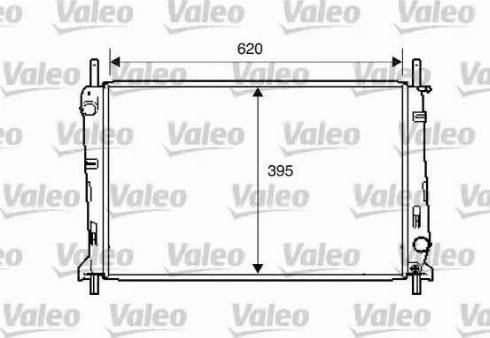 Valeo 734303 - Radiator, mühərrikin soyudulması furqanavto.az