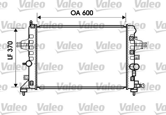 Valeo 734382 - Radiator, mühərrikin soyudulması furqanavto.az