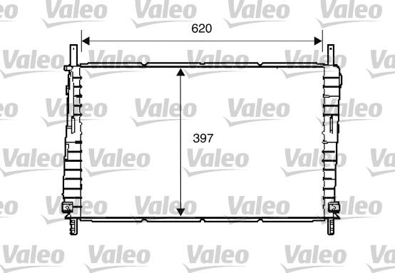 Valeo 734287 - Radiator, mühərrikin soyudulması furqanavto.az