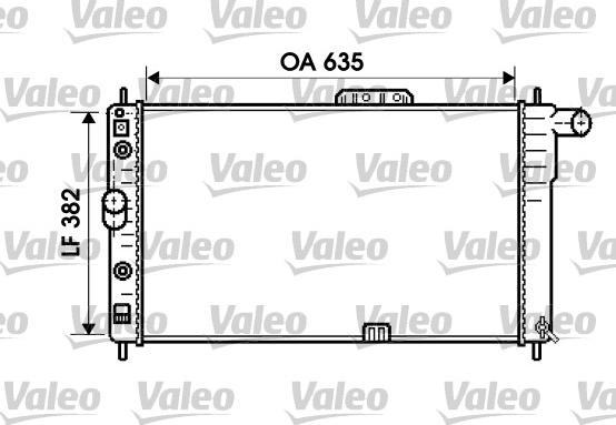 Valeo 734761 - Radiator, mühərrikin soyudulması furqanavto.az