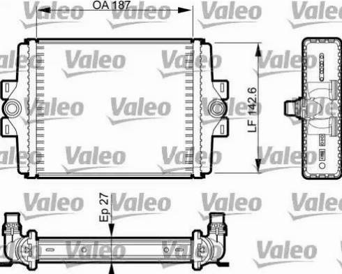 Valeo 735494 - Radiator, mühərrikin soyudulması furqanavto.az