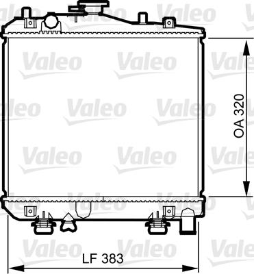 Valeo 735079 - Radiator, mühərrikin soyudulması furqanavto.az