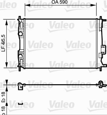 Valeo 735119 - Radiator, mühərrikin soyudulması furqanavto.az