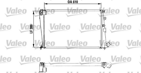 Valeo 730958 - Radiator, mühərrikin soyudulması furqanavto.az