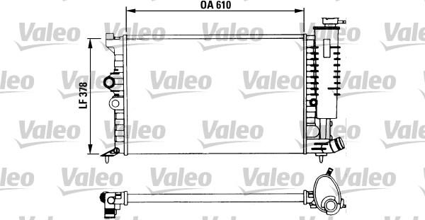 Valeo 730957 - Radiator, mühərrikin soyudulması furqanavto.az