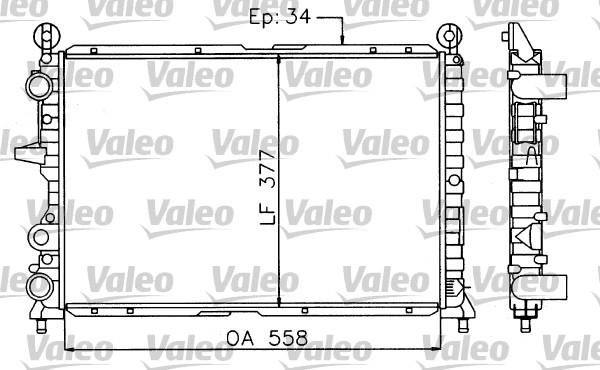 Valeo 730963 - Radiator, mühərrikin soyudulması furqanavto.az