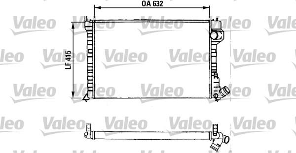 Valeo 730934 - Radiator, mühərrikin soyudulması furqanavto.az