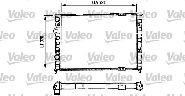 Valeo 730971 - Radiator, mühərrikin soyudulması furqanavto.az