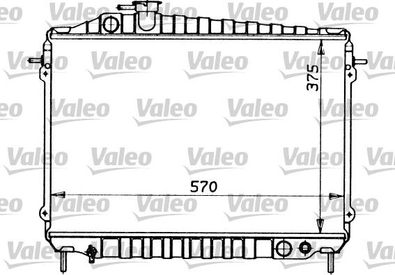 Valeo 730421 - Radiator, mühərrikin soyudulması furqanavto.az