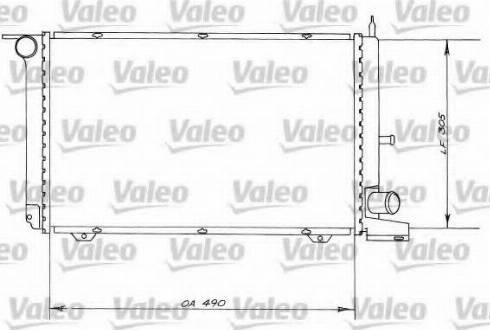 Valeo 730561 - Radiator, mühərrikin soyudulması furqanavto.az