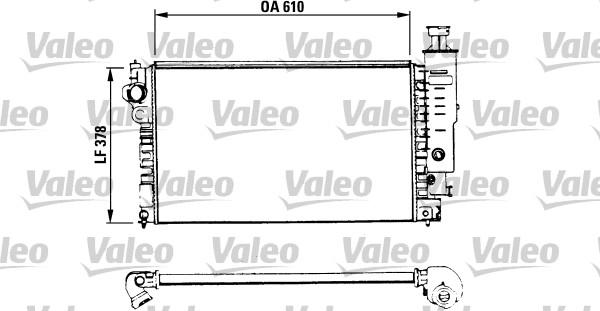 Valeo 730575 - Radiator, mühərrikin soyudulması furqanavto.az