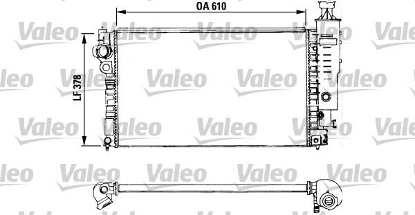 Valeo 730577 - Radiator, mühərrikin soyudulması furqanavto.az