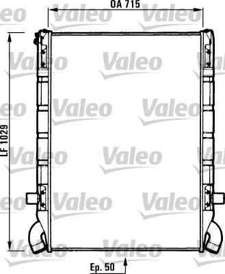 Valeo 730637 - Radiator, mühərrikin soyudulması furqanavto.az