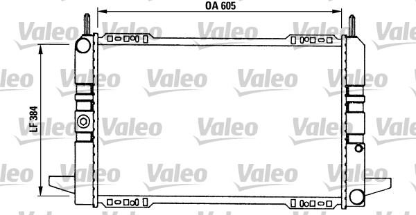 Valeo 730145 - Radiator, mühərrikin soyudulması furqanavto.az