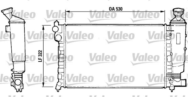Valeo 730368 - Radiator, mühərrikin soyudulması furqanavto.az