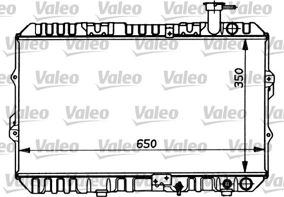 Valeo 730316 - Radiator, mühərrikin soyudulması furqanavto.az