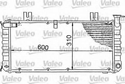 Valeo 730318 - Radiator, mühərrikin soyudulması furqanavto.az