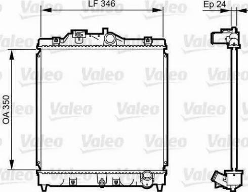 FPS 30 A1227-X - Radiator, mühərrikin soyudulması furqanavto.az