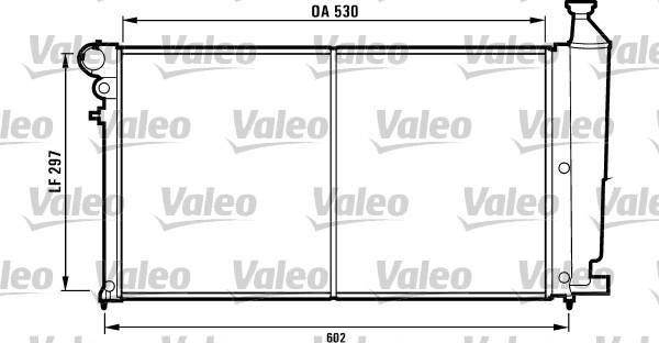 Valeo 731557 - Radiator, mühərrikin soyudulması furqanavto.az